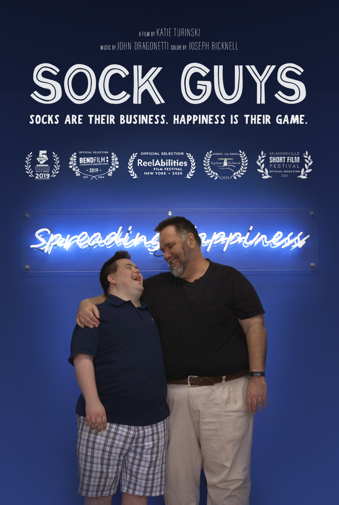 Sock Guys, the Award-Winning Documentary Short about John, His Father and John’s Crazy Socks, Is Now Available for All to See for Free