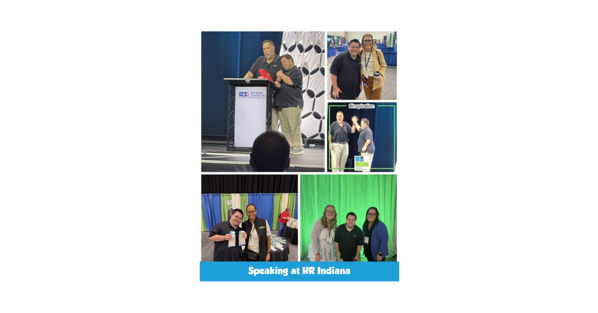 A collage of John and Mark Cronin inspiring HR leaders with a powerful message of inclusion, purpose, and smart business at the 2025 HR Indiana Conference.