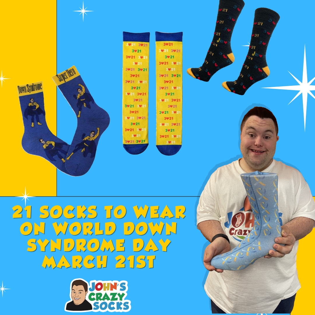 21 Socks To Wear On World Down Syndrome Day March 21st