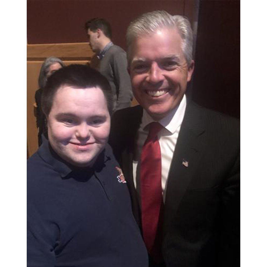 Thank You to County Executive Steve Bellone for the Shout Out to John’s Crazy Socks During His State of the County Address
