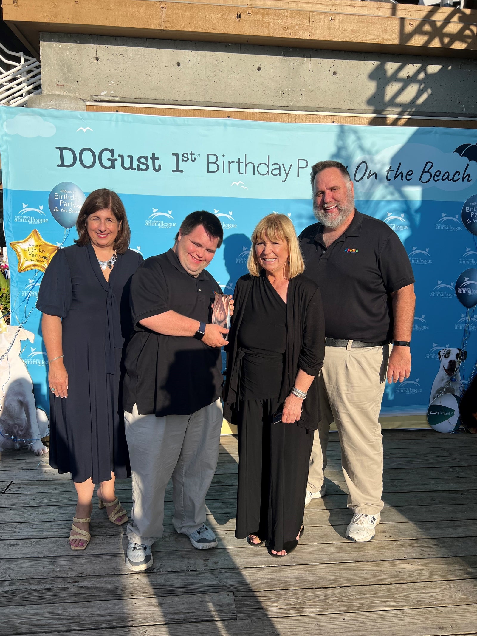 John’s Crazy Socks Honored by the North Shore Animal League America at their DOGust First Celebration