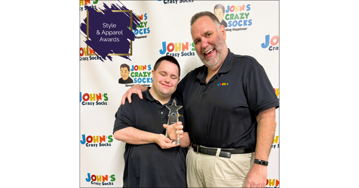 John and Mark Cronin with the LUXlife award. 