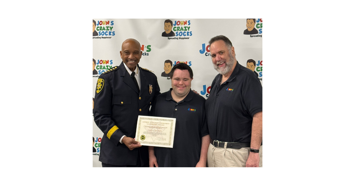 Suffolk County Sheriff Errol D. Toulon, Jr. presented to John and Mark Cronin the Community Leadership Award.