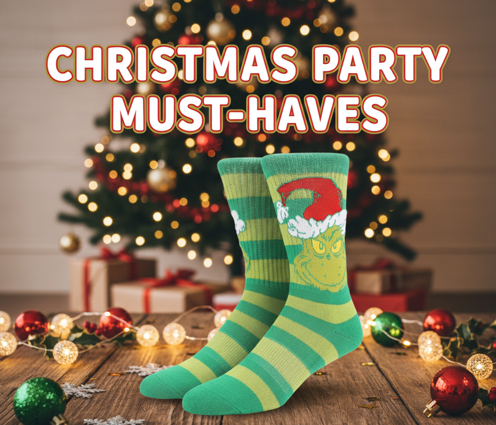 Christmas Sock Party Must Haves | Gifts For Exchanges | Holiday Socks