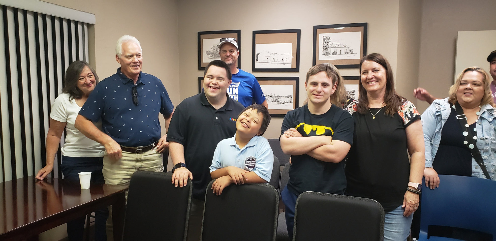 John and Mark X. Cronin Meet with the Down Syndrome Network Arizona