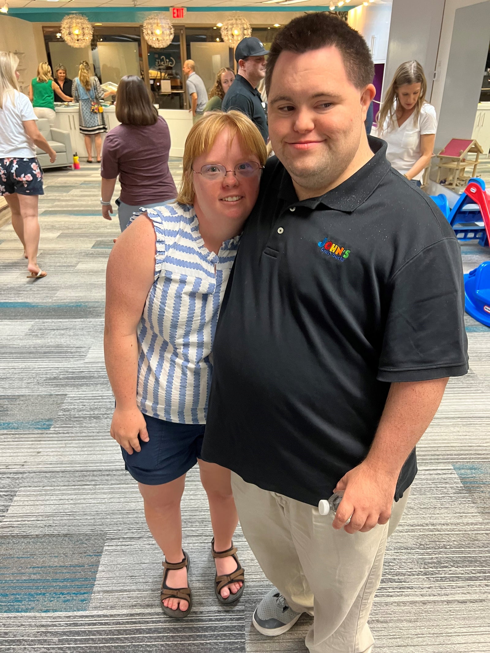 John Cronin Meets Up with Golfer Amy Bockerstette