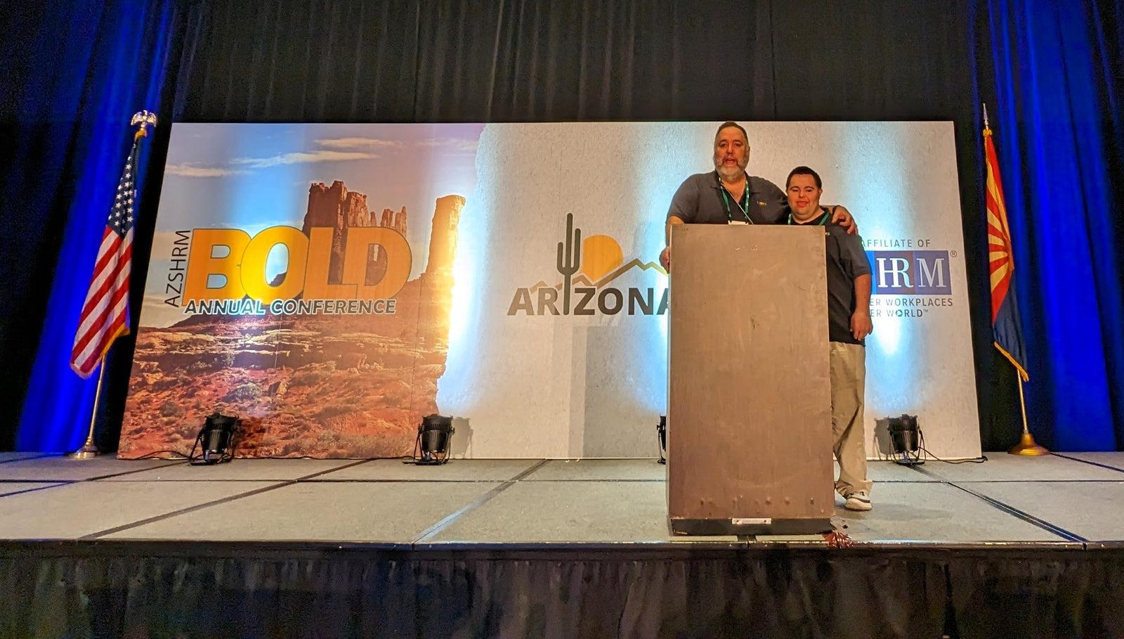 John and Mark X. Cronin Deliver the Keynote Address for Arizona SHRM C