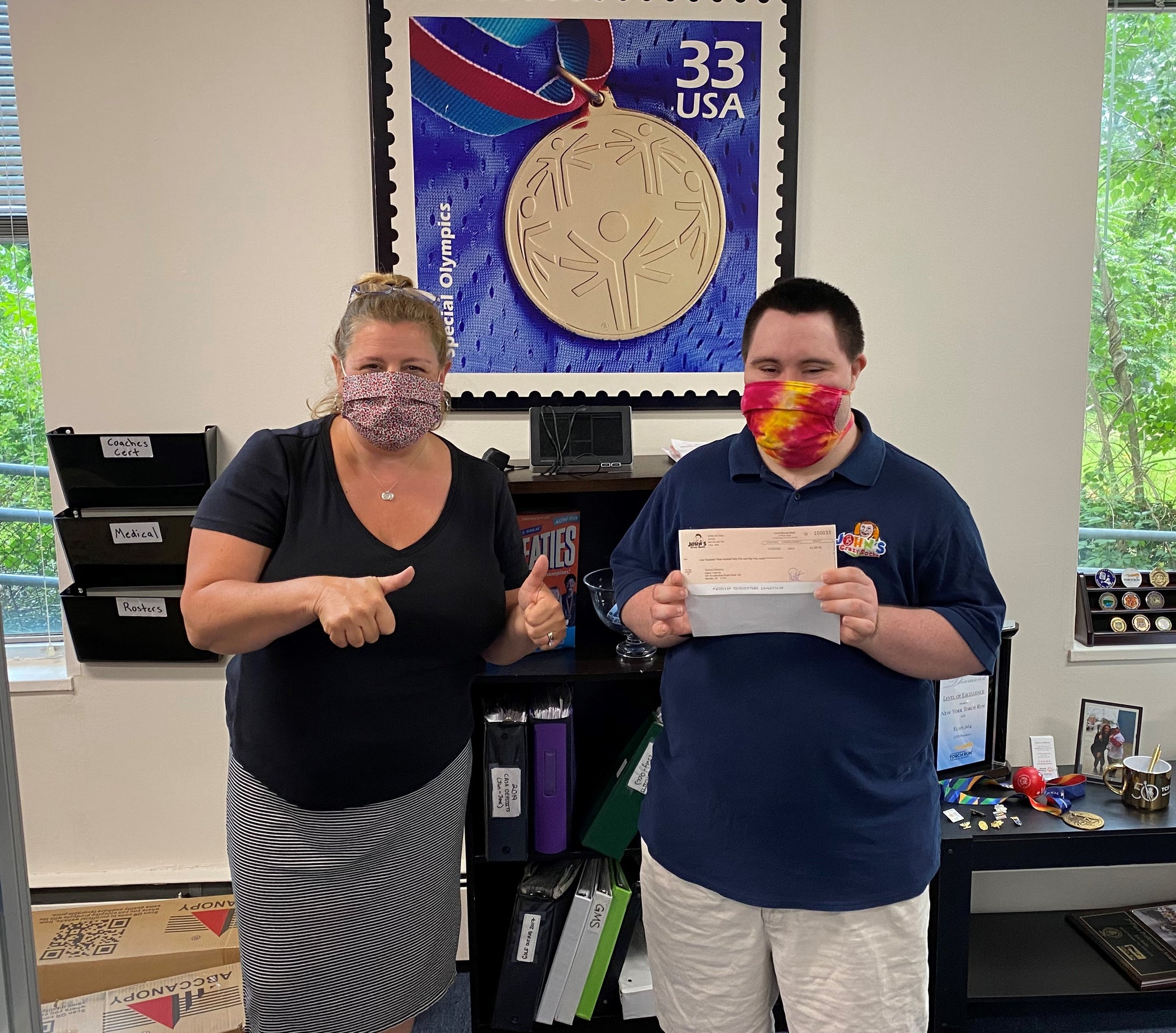 Special Olympic Athlete Donates $90,000 to Special Olympics New York