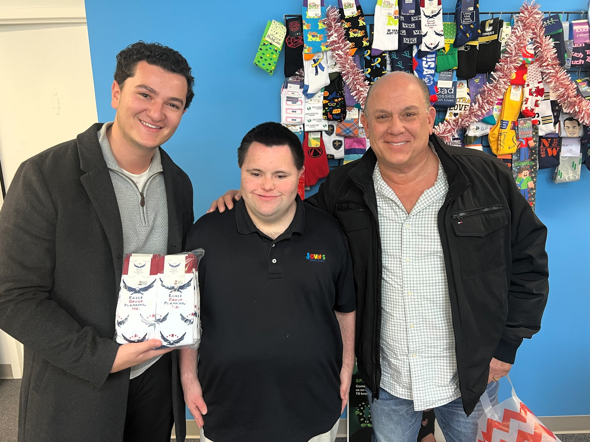 Case Study: Eagle Group Planning Grows Their Business by Turning to John’s Crazy Socks