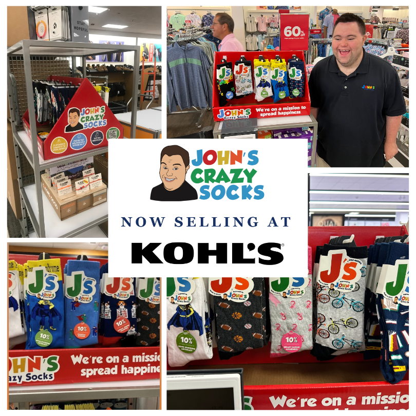 John's Crazy Socks Now Available Nationwide