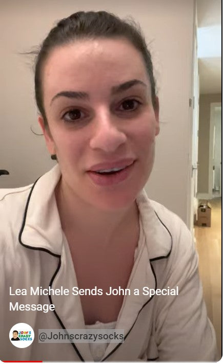 Lea Michele sends John a Special Message, Sends Him Over the Moon