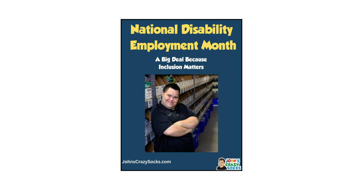 A graphic celebrating National Disability Employment Month and the power of inclusion.
