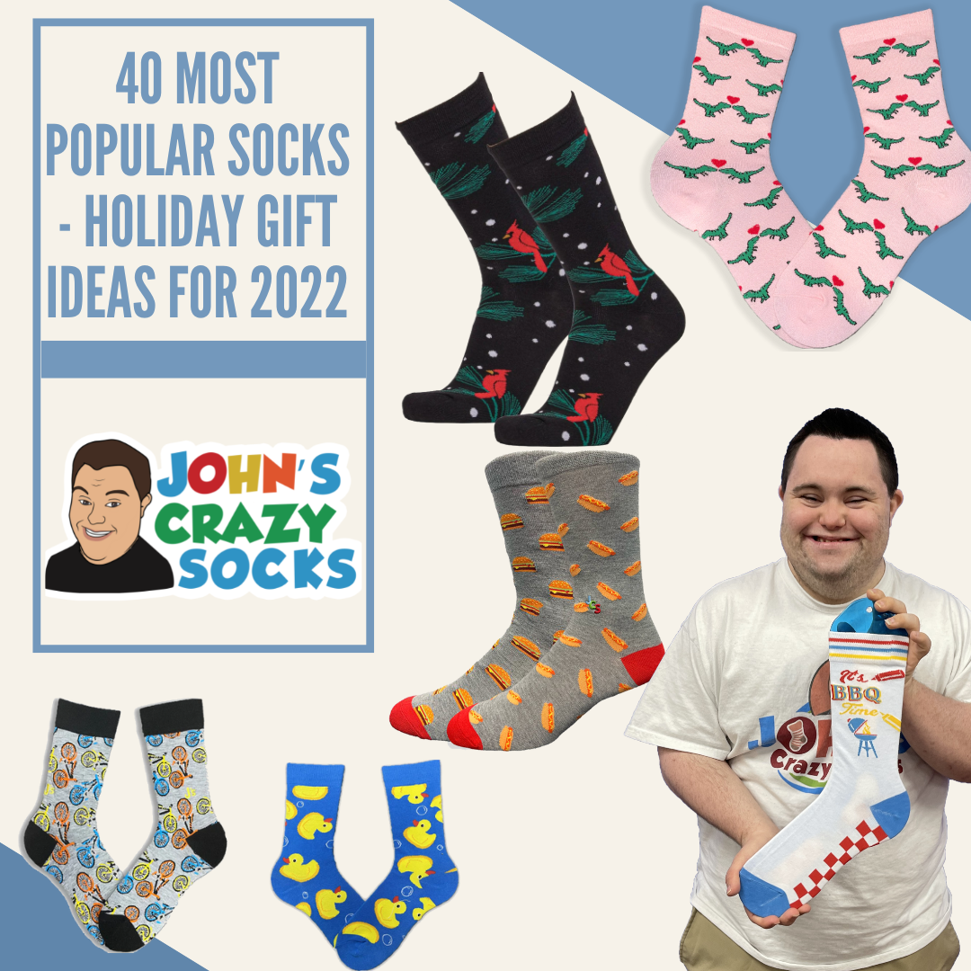 40 Most Popular Socks - Holiday Gift Ideas For 2022 - John's Crazy