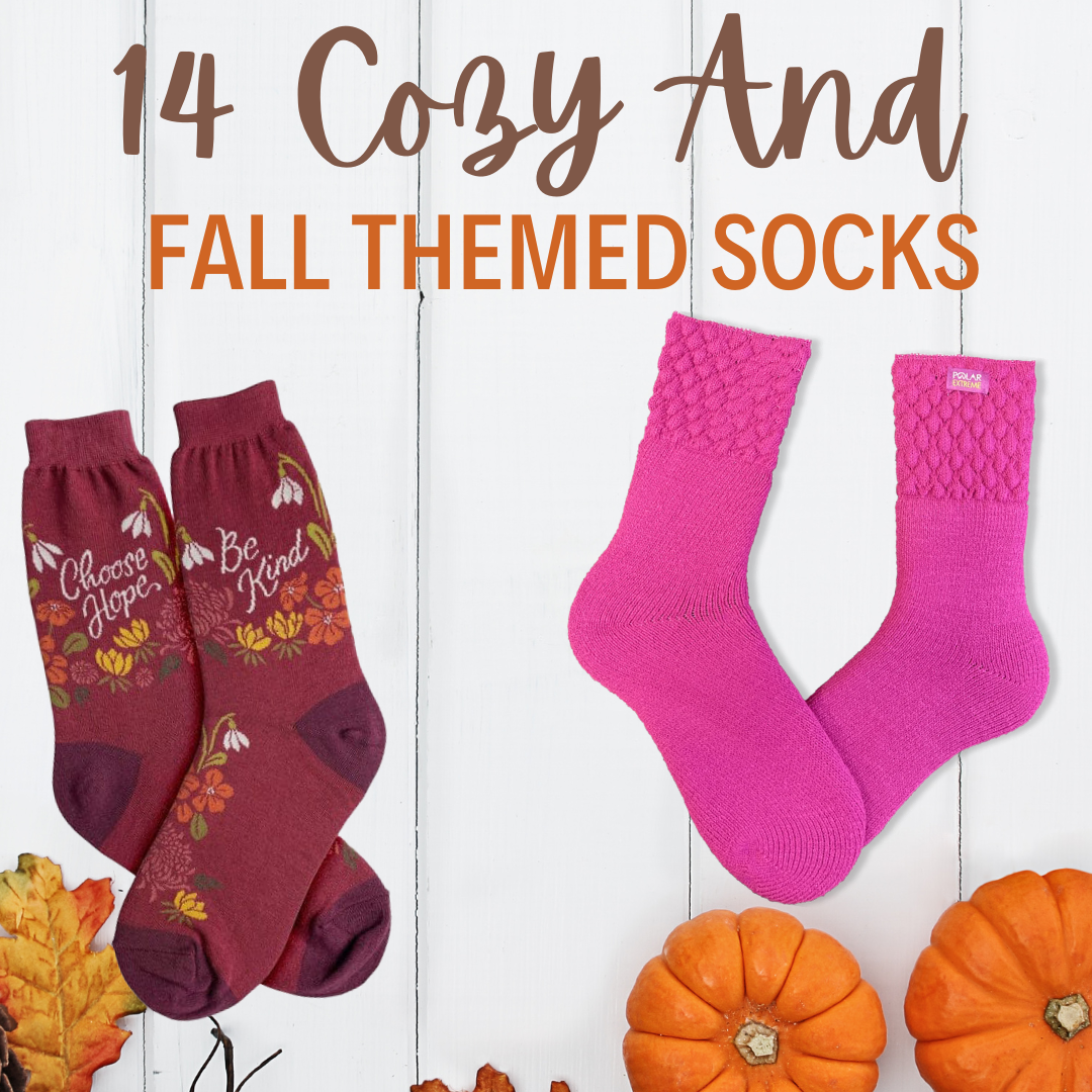 14 Cozy And Fall Themed Socks | Best Socks For Autumn 2022