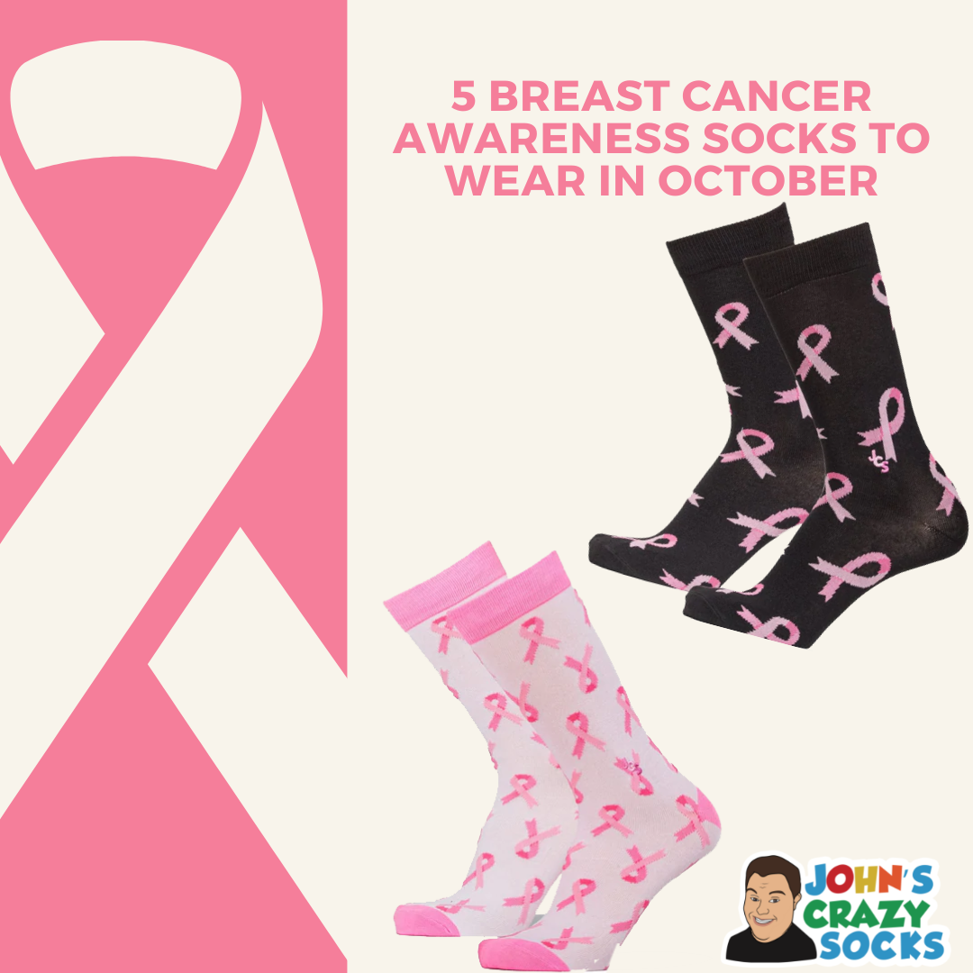 5 Breast Cancer Awareness Socks To Wear In October