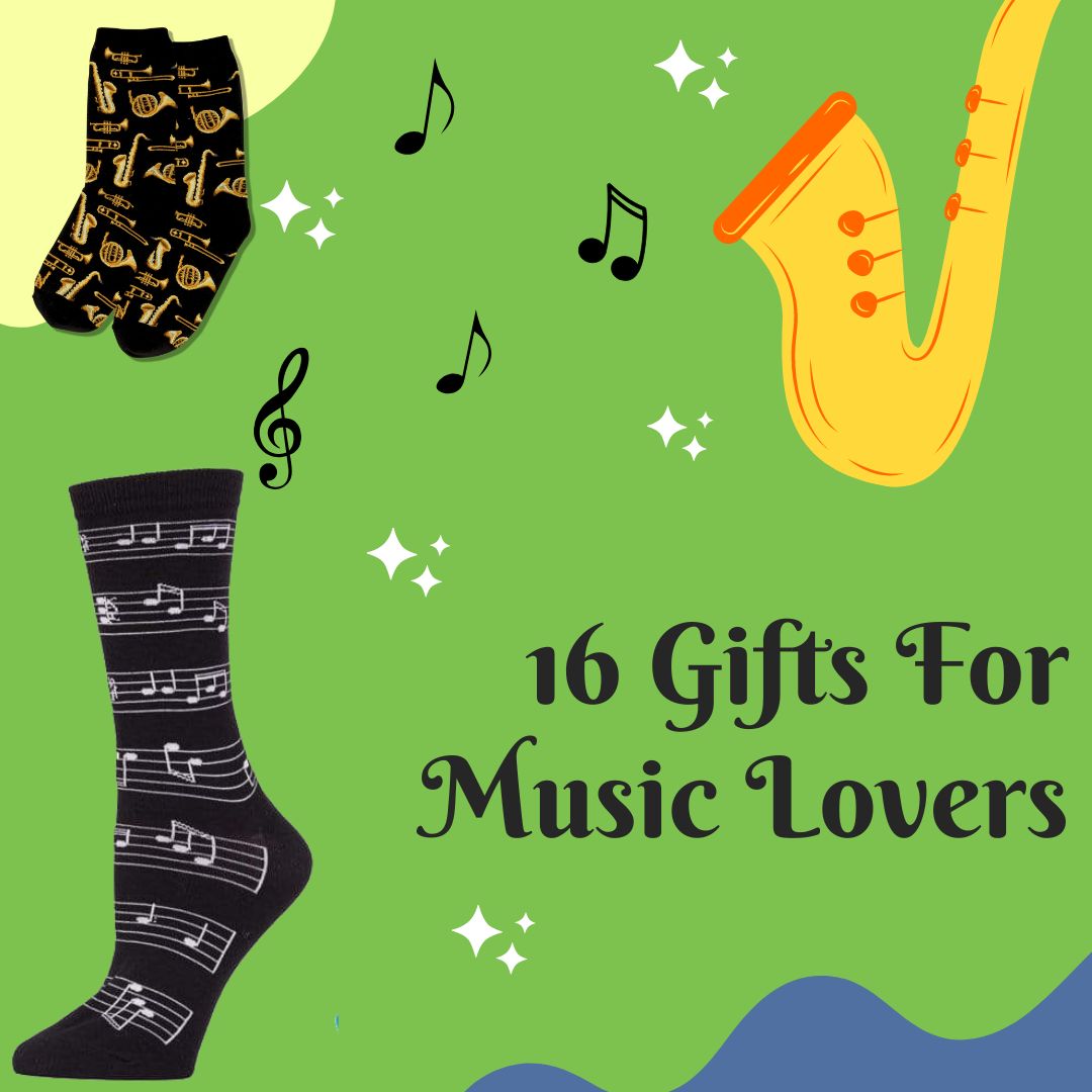 16 Gifts For Music Lovers |  Socks Musicians Will Love | With Reviews
