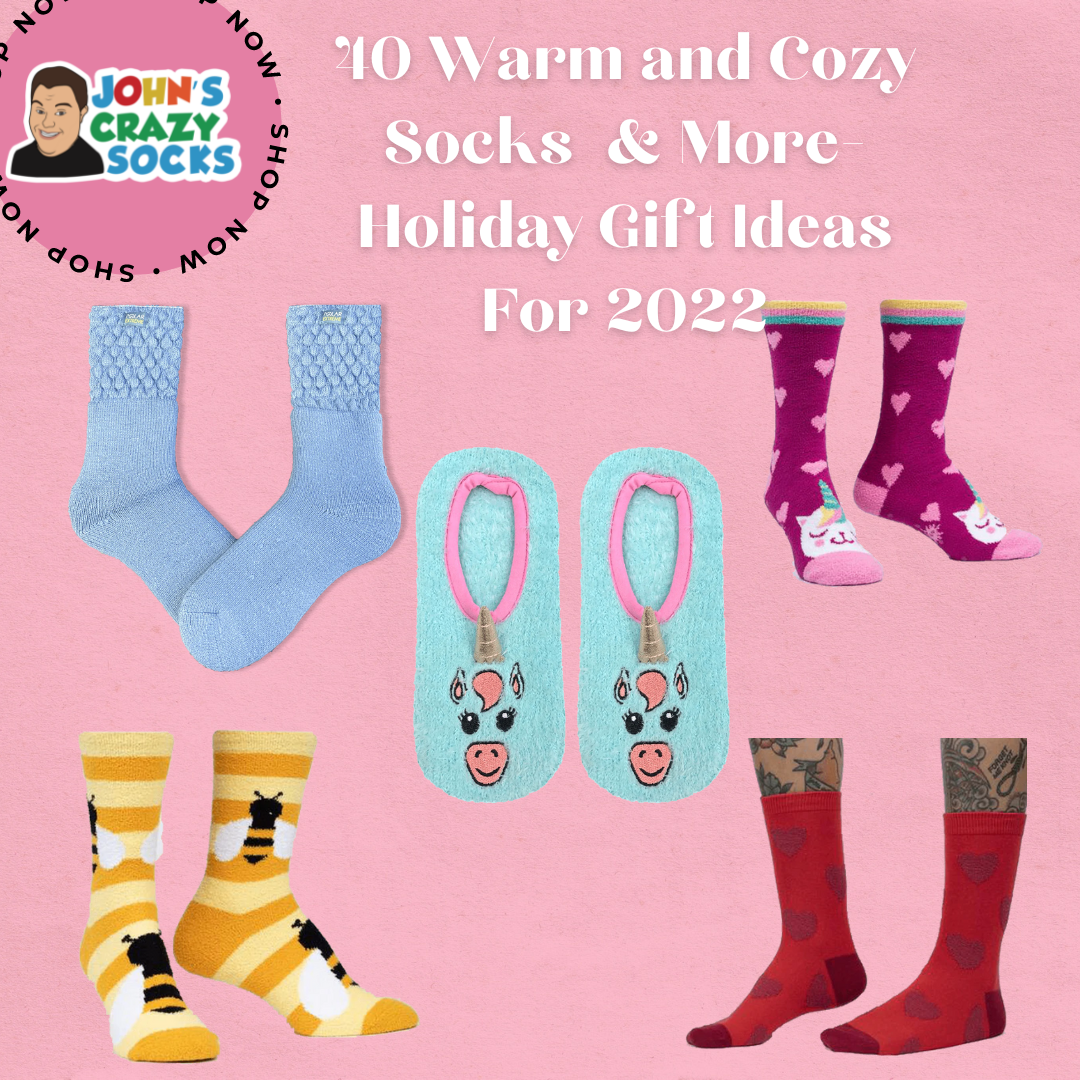 40 Warm and Cozy Socks  & More- Holiday Gift Ideas For 2022