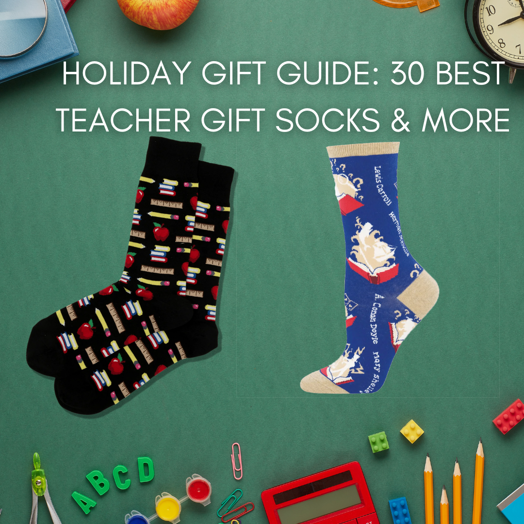 Holiday Gift Guide: 30 Best Teacher Gift Socks & More