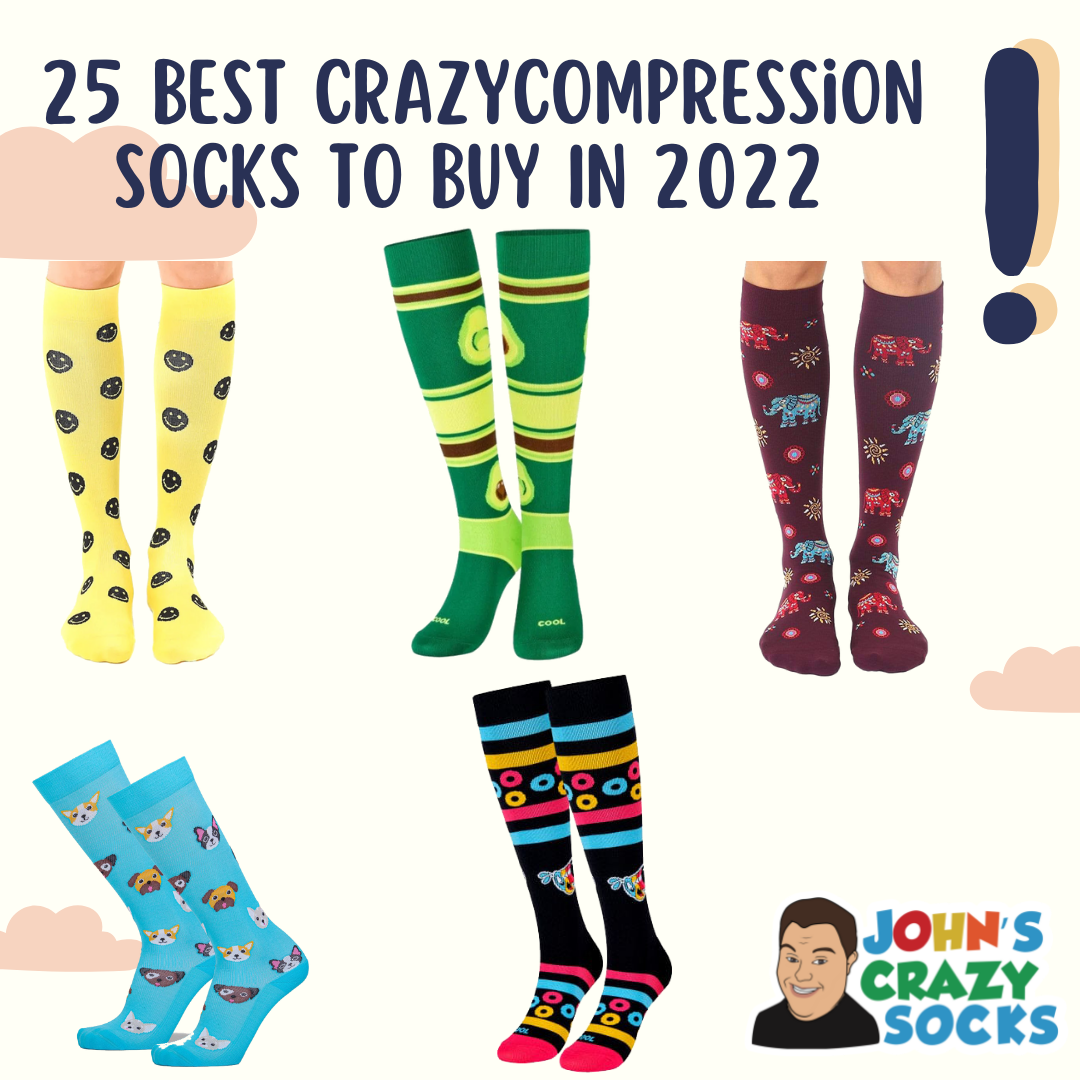 25 Best Crazy Compression Socks To Buy In 2022 | Fun & Colorful