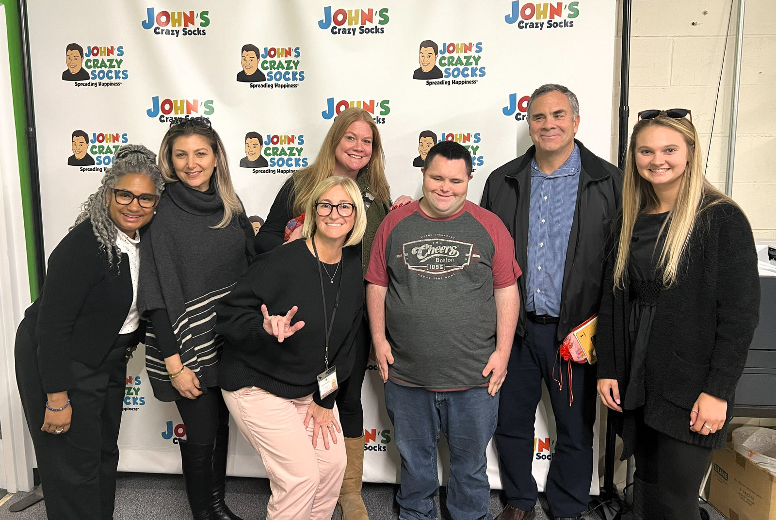 John’s Crazy Socks Meets with Helen Keller Services to Explore Creating More Jobs for the Visually Impaired