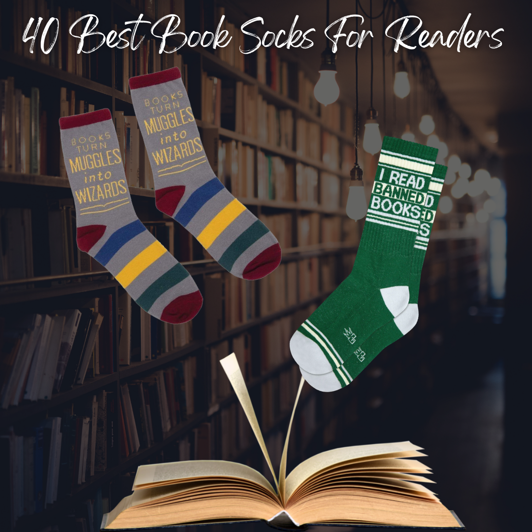 40 Best Book Socks For Readers  | Bookworm Socks
