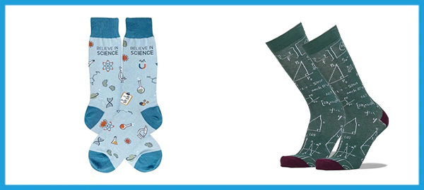 Science and Math Socks