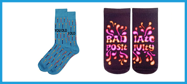 Socks With Fun Sayings