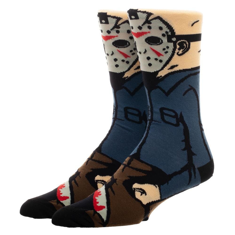 Friday the 13th Jason Crew Socks Multi