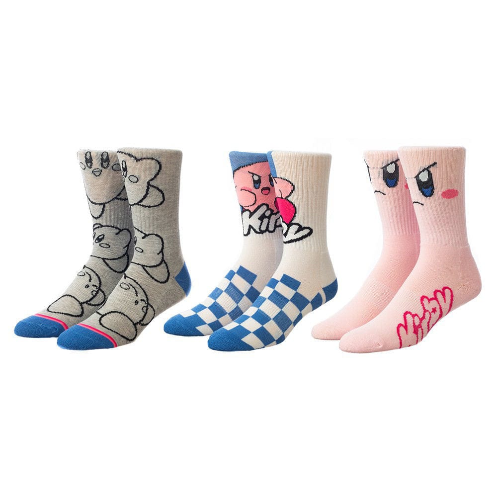 Kirby Athletic 3 Pair Crew Socks Multi