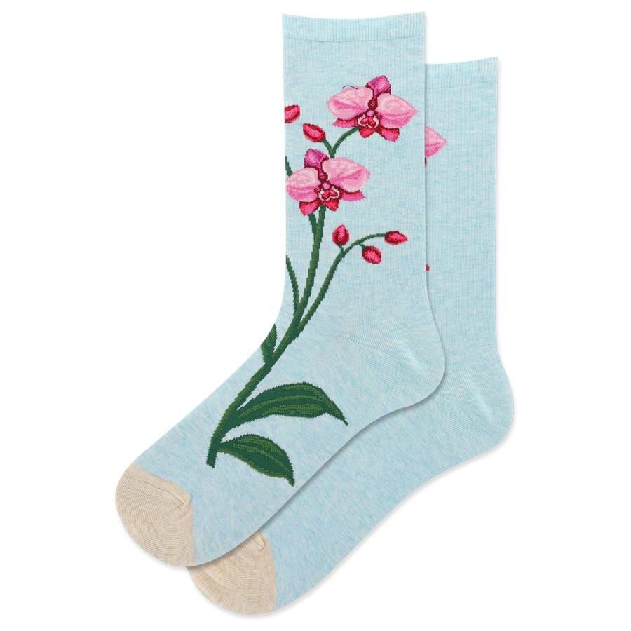 Orchid Women's Crew Socks Mint