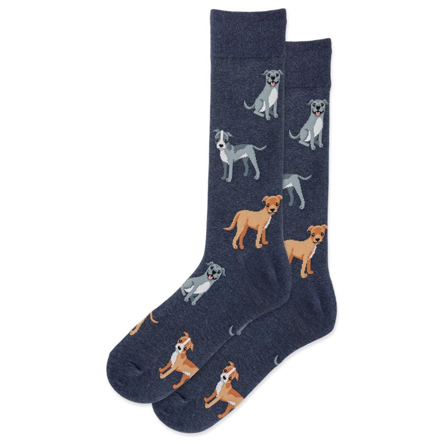 Pitbull Men's Crew Socks Denim