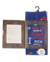 Women's If Teachers Were Apples Greeting Card Socks OS / Surf the Web Infinity Classics International Inc.