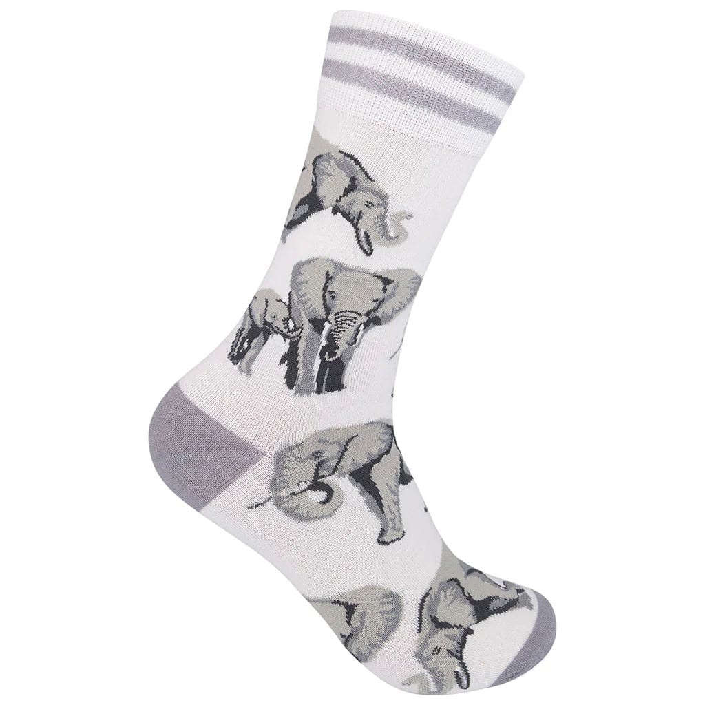 Elephant Crew Socks White