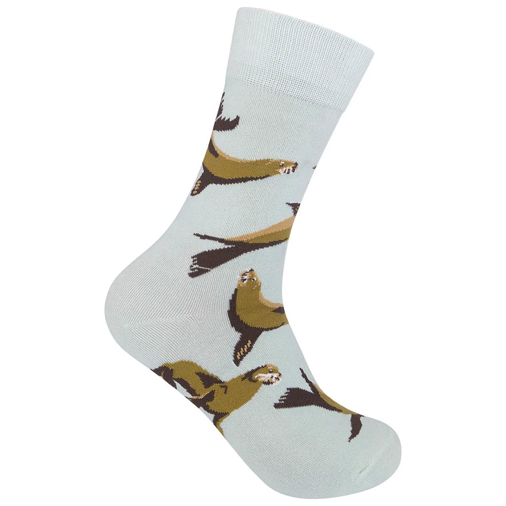 Sea Lion Crew Socks Multi
