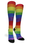 360 Rainbow Paint OTC Compression Socks (Standard & Extra Wide) Crazy Compression