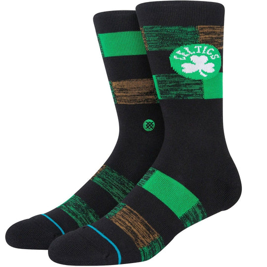 Boston Celtics Cryptic Crew Socks Black