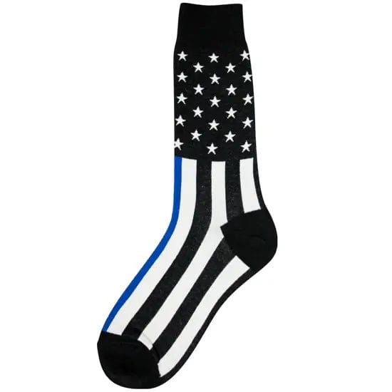 Law Enforcement Men&#39;s Crew Socks Multi