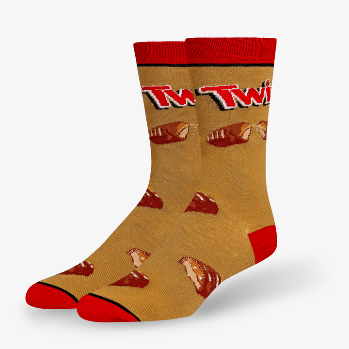 Twix Break Men's Crew Socks Tan