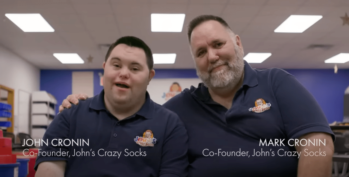 john cronin co-founder johns crazys socks video