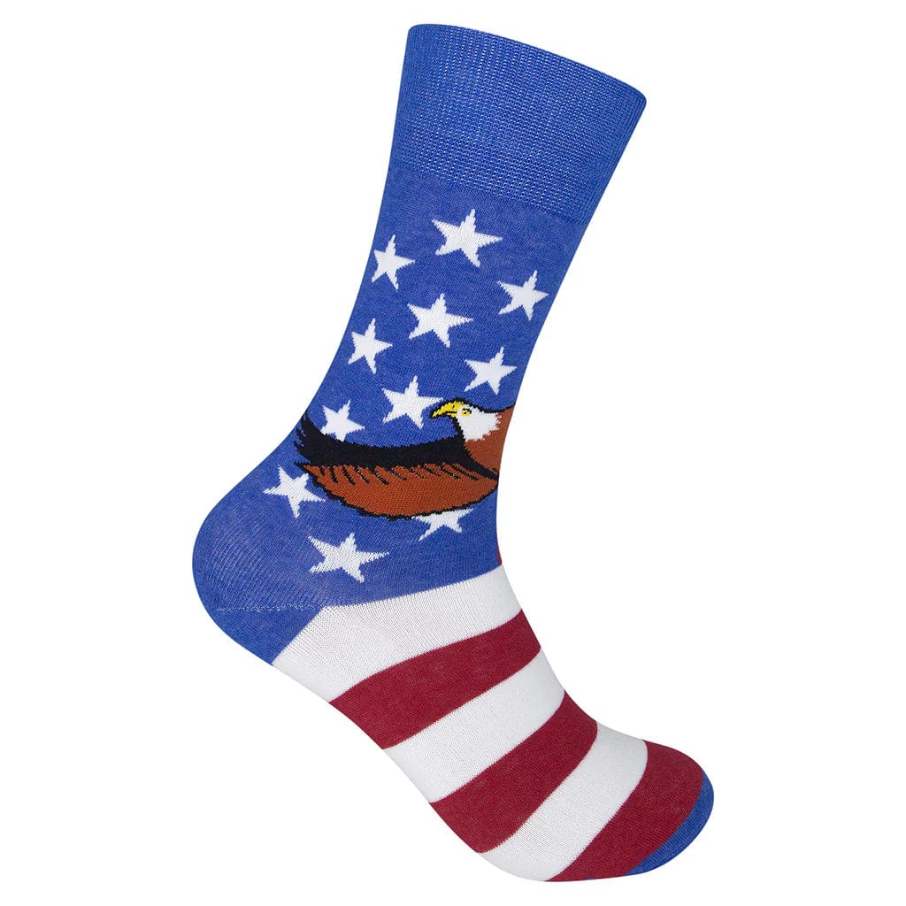 Fly High Old Glory Crew Socks Blue
