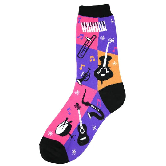 Jazz Women's Crew Socks Multi
