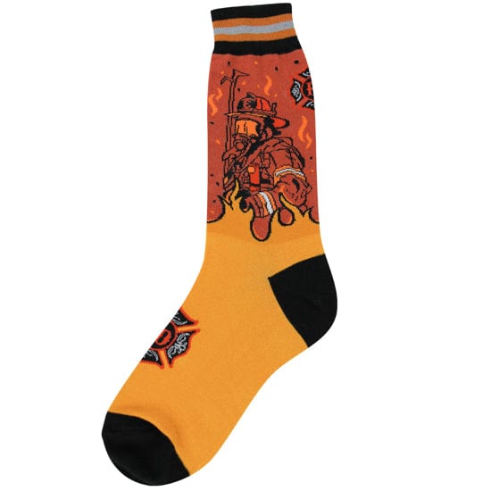 Firefighter Men's Crew Socks Multi