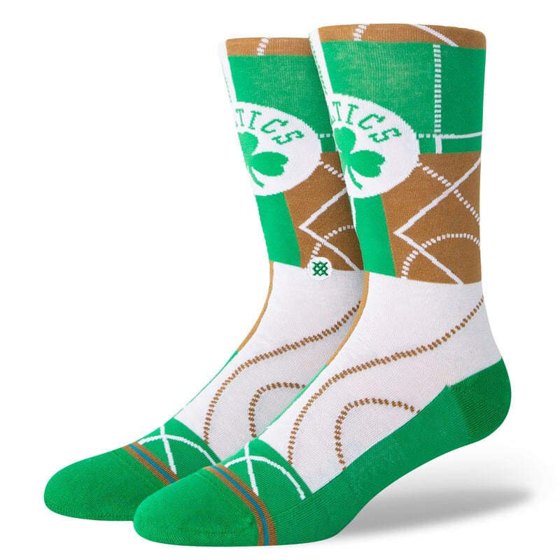 Boston Celtics Zone Crew Socks Green