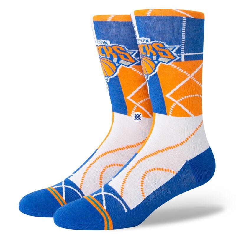 New York Knicks Zone Crew Socks Royal