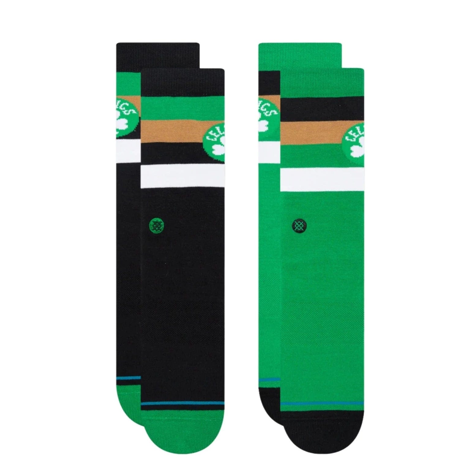 Boston Celtics St 2 Pack Crew Socks Green
