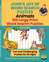 John's Joy of Word Search Puzzles: Animal Themes Edition Multi John's Crazy Socks