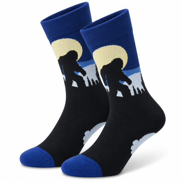 Bigfoot Crew Socks Medium Can Do!