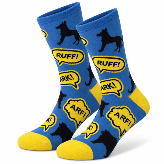 Bow Wow Crew Socks Medium Can Do!