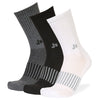 Athletic Crew 3 Pack - Black/White/Grey Black/White/Grey / Large