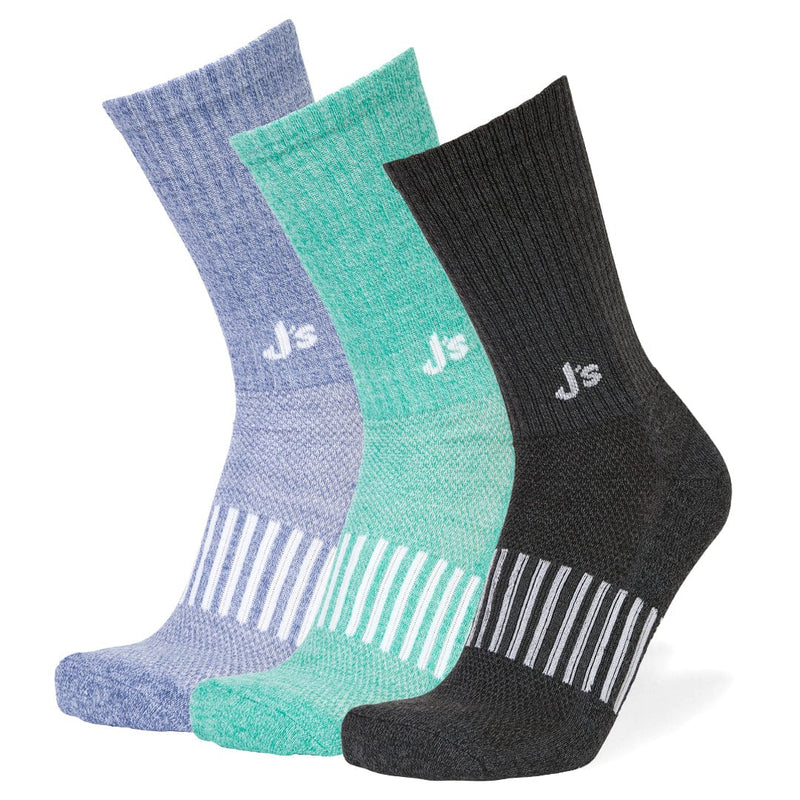 Athletic Crew 3 Pack - Darks Darks / Large